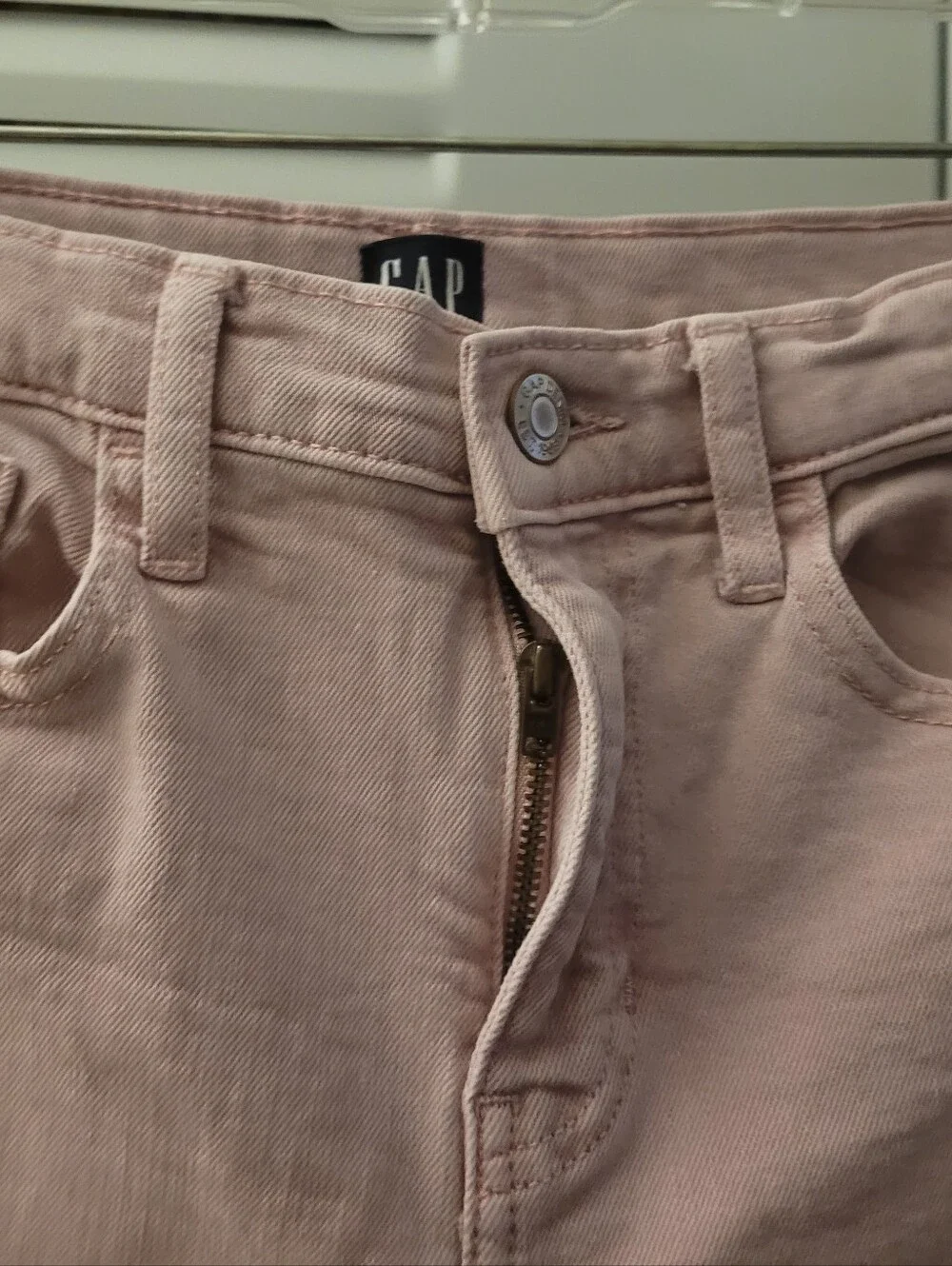 Girl's Gap Pink Mom Jeans Size 12